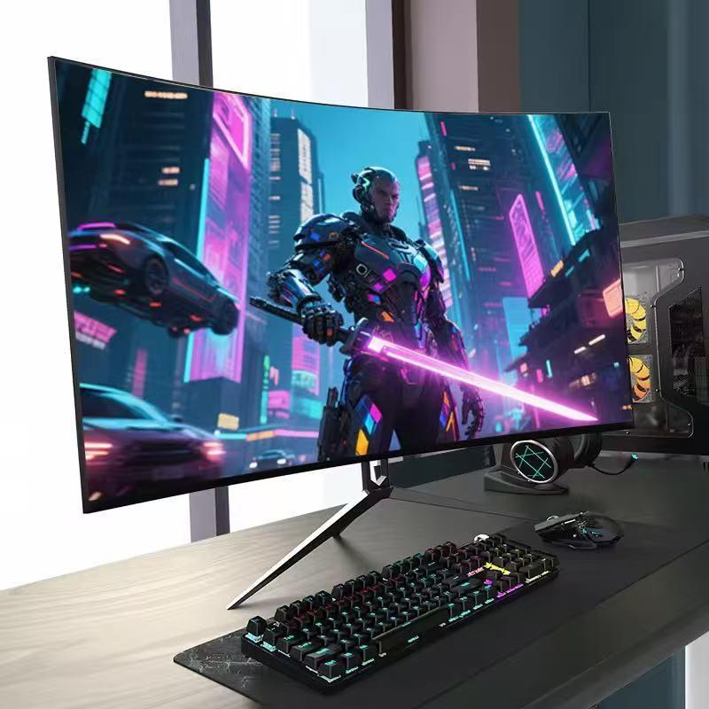 Large screen computer for playing games