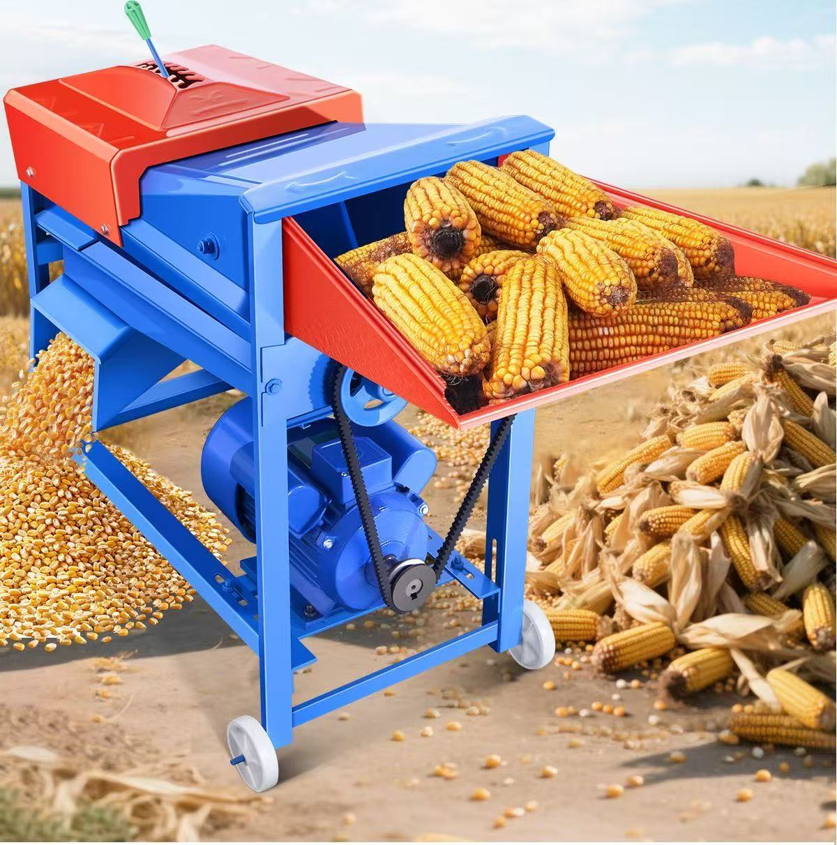 Corn shelling machine