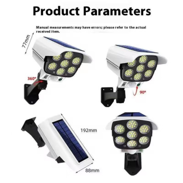 Solar lamp for outdoor settings